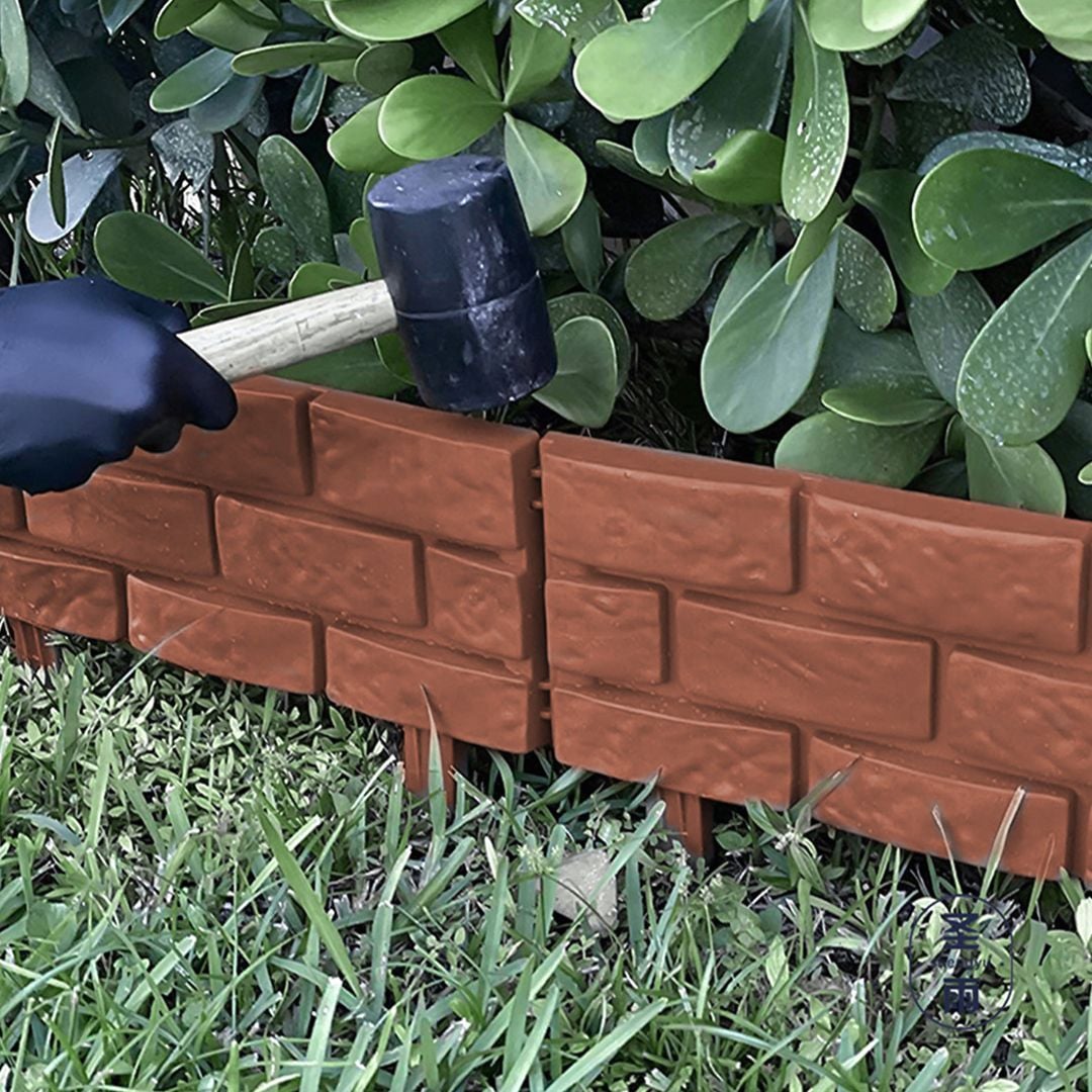 ديكور سياج الحديقة البلاستيكي - 8