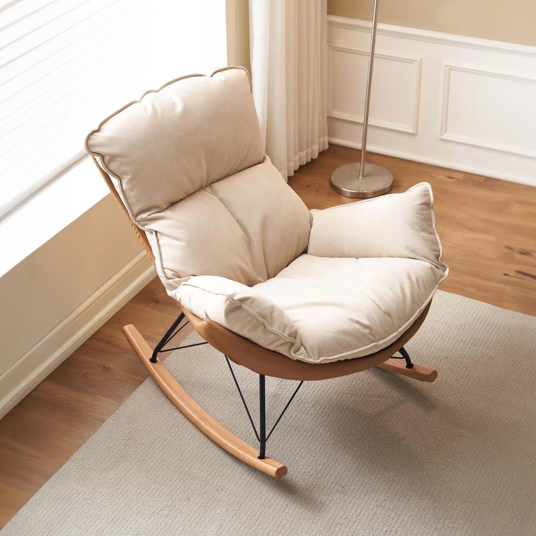 كرسي هزاز مع مسند للقدمين - 2