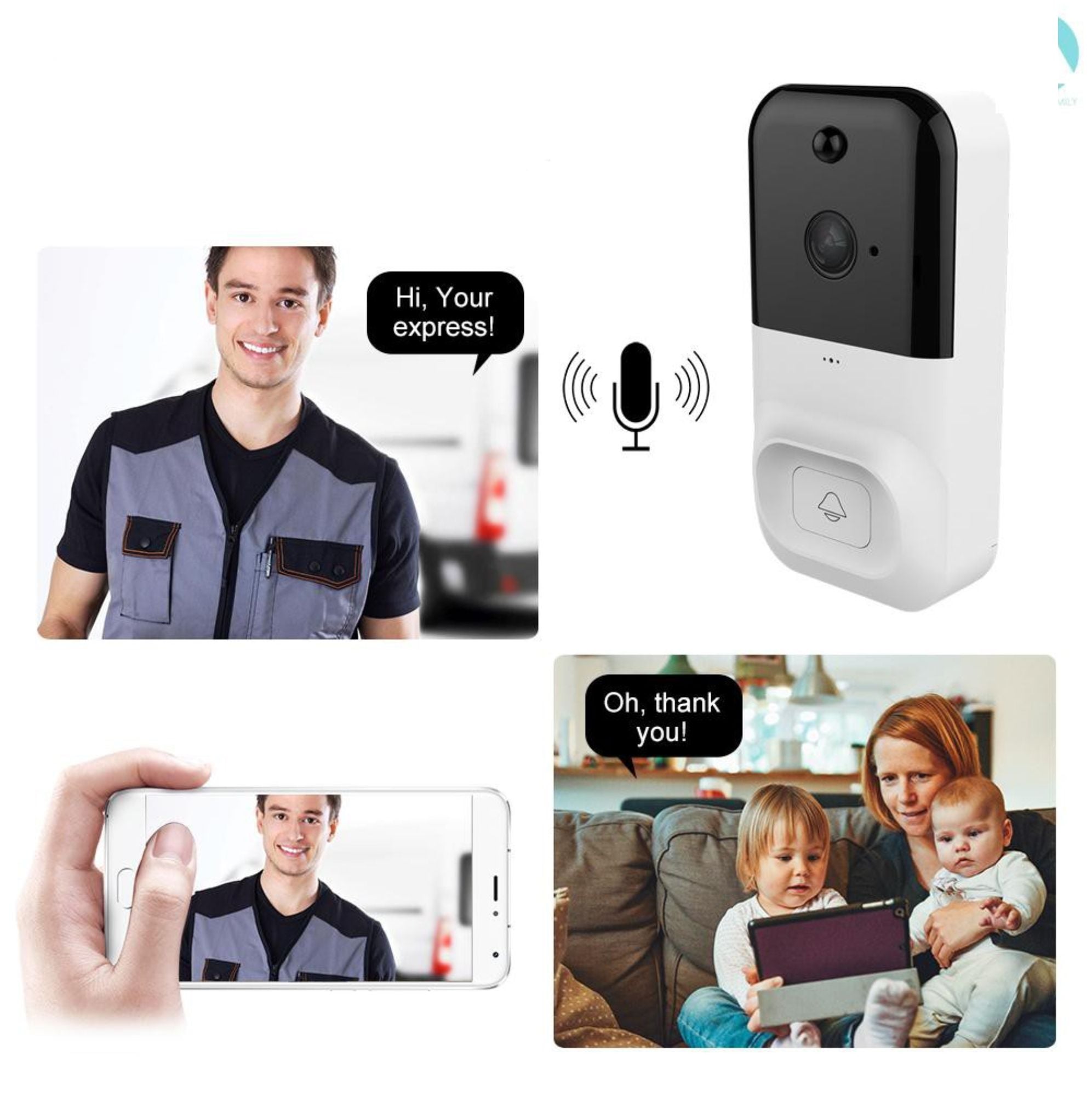 Wireless Home Security Doorbell product thumbnail 5