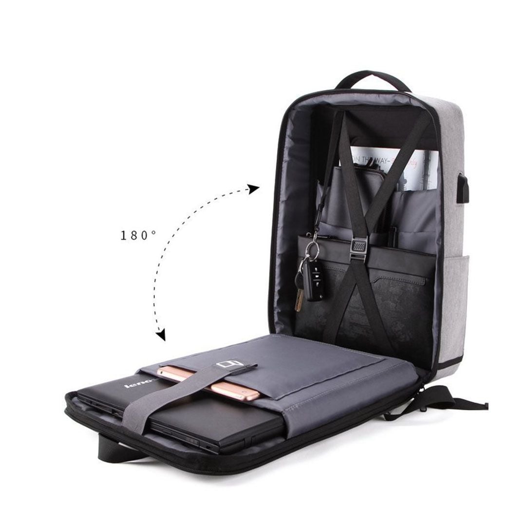 حقيبة الظهر الذكية والآمنة ضد السرقة - 9