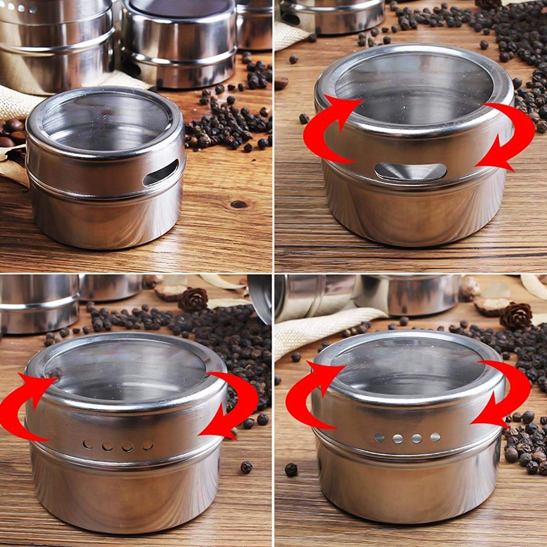 Magnetic Spice Jars 6 product thumbnail 7