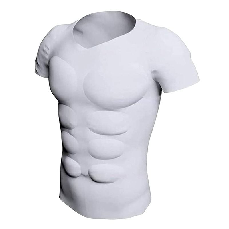 بلوزة بعضلات وهمية للرجال	 - 8