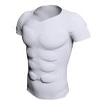 بلوزة بعضلات وهمية للرجال	 - 8