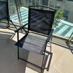 جلسة حديقة بأربعة كراسي ومظلة - 9