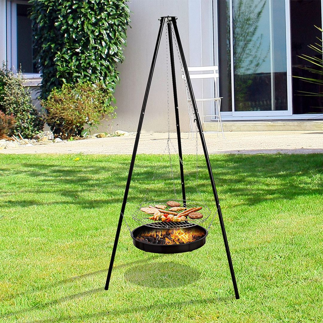 Portable Outdoor Cooking Tripod Grill product thumbnail 3