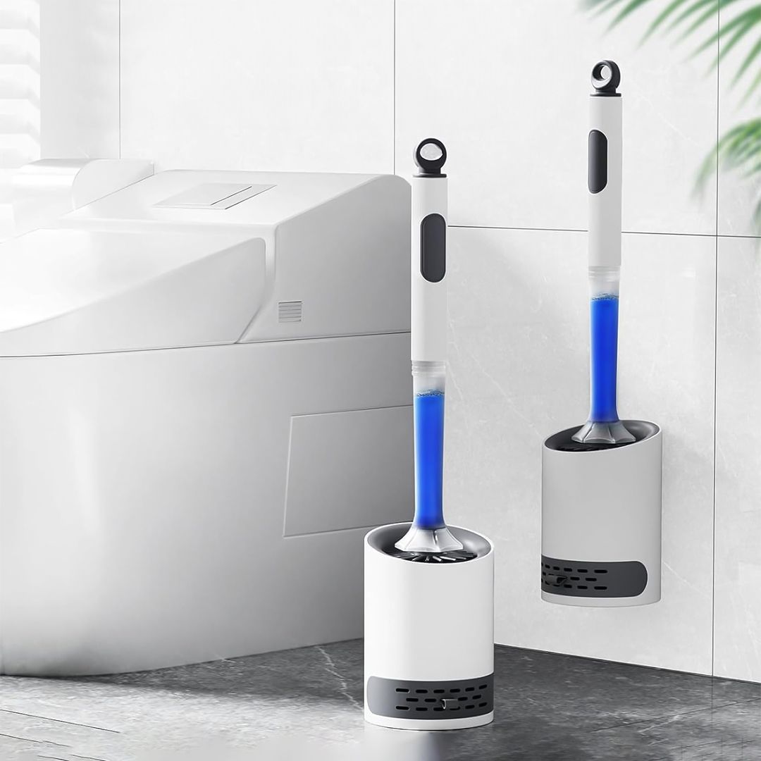 Toilet Brush with Soap Dispenser Handle product thumbnail 2