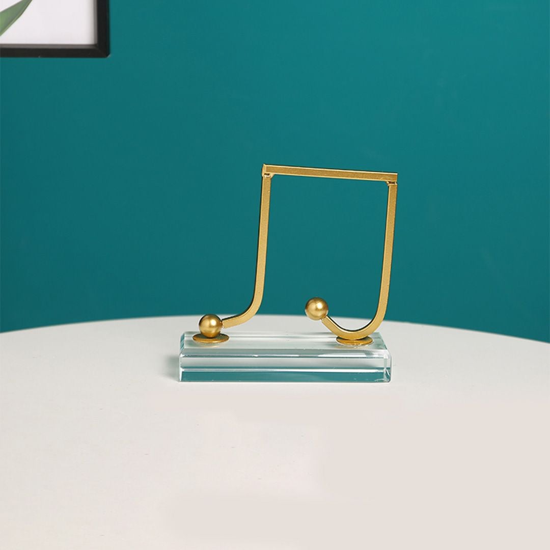  ديكور النوتات الموسيقية بقاعدة كريستال - 7