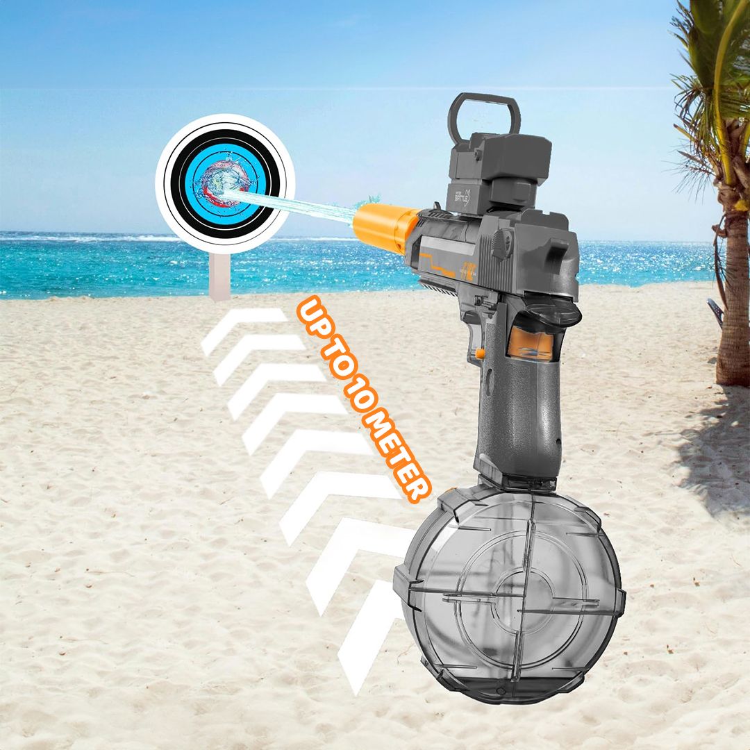 مسدس مائي أوتوماتيكي بسعة كبيرة - 4