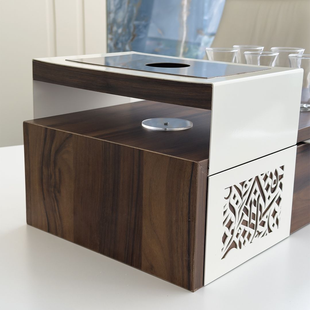 صندوق ضيافة خشبي انيق من روح - 6