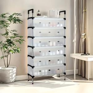 رفوف أحذية بلاستيكية