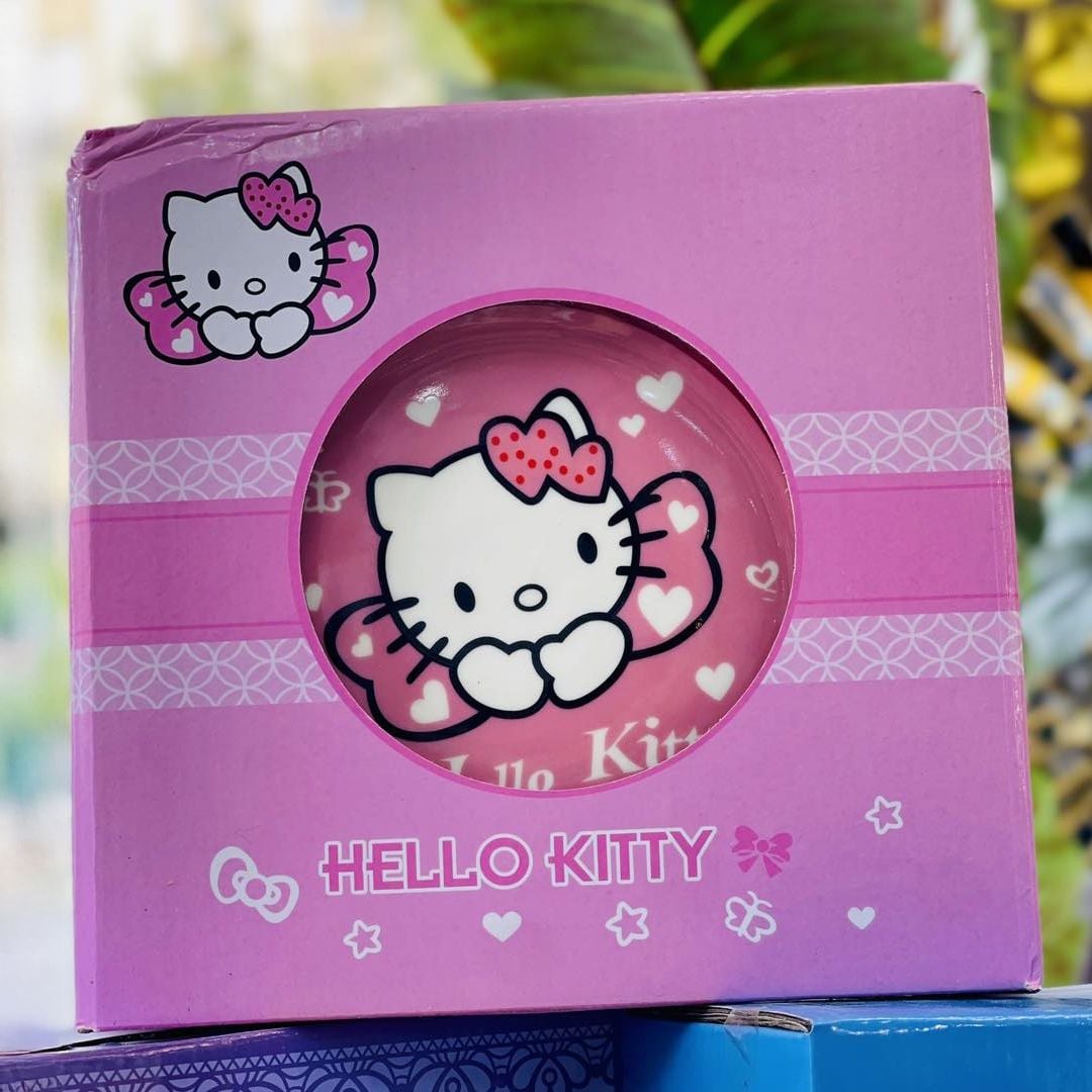 أدوات طعام للأطفال بتصميم Hello Kitty - 4
