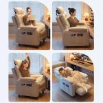 ريكلاينر مكتبي فاخر مع عجلات - 15