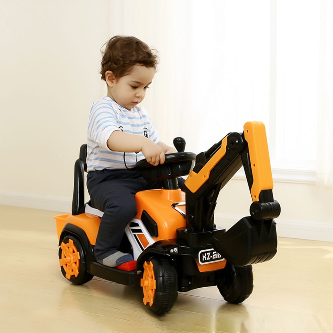 جرافة كهربائية للأطفال - 2