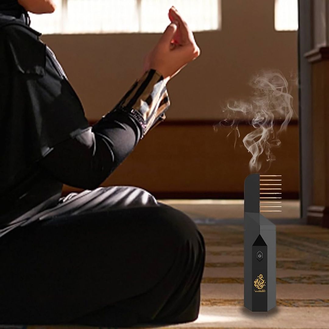 Electronic Incense Burner And Hair Comb 2 in 1 product thumbnail 3