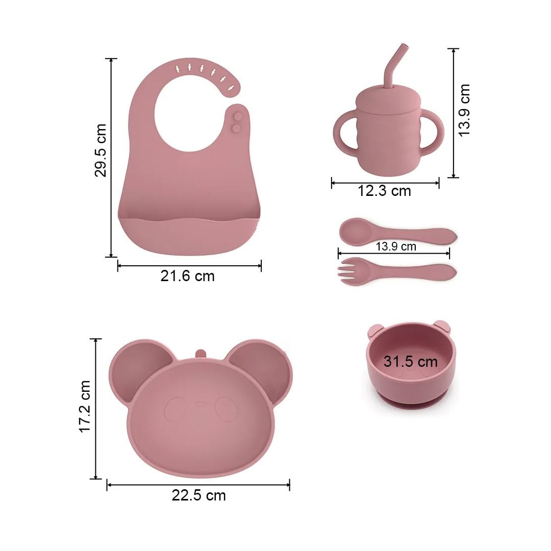Silicone Baby Feeding Set product thumbnail 16