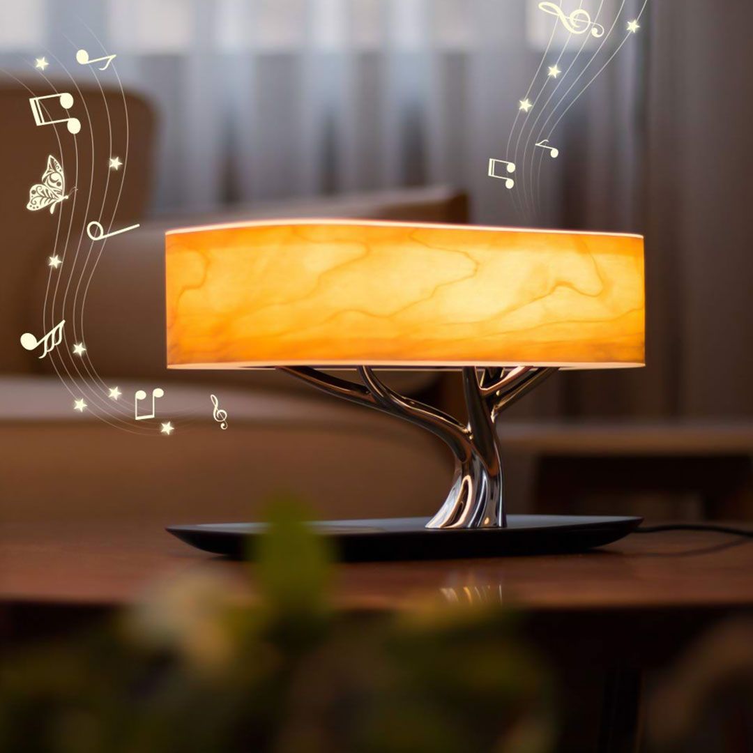 Bedside Lamp with Bluetooth Speaker and Wireless Charger product thumbnail 8