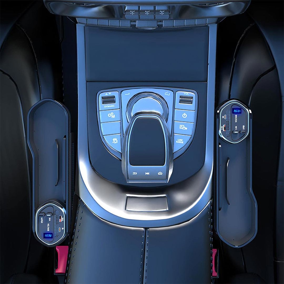 منظم مقاعد السيارة مع شاحن - 5