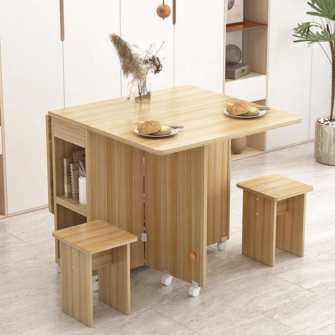 Dining Table on Wheels with Four Chairs product thumbnail 4