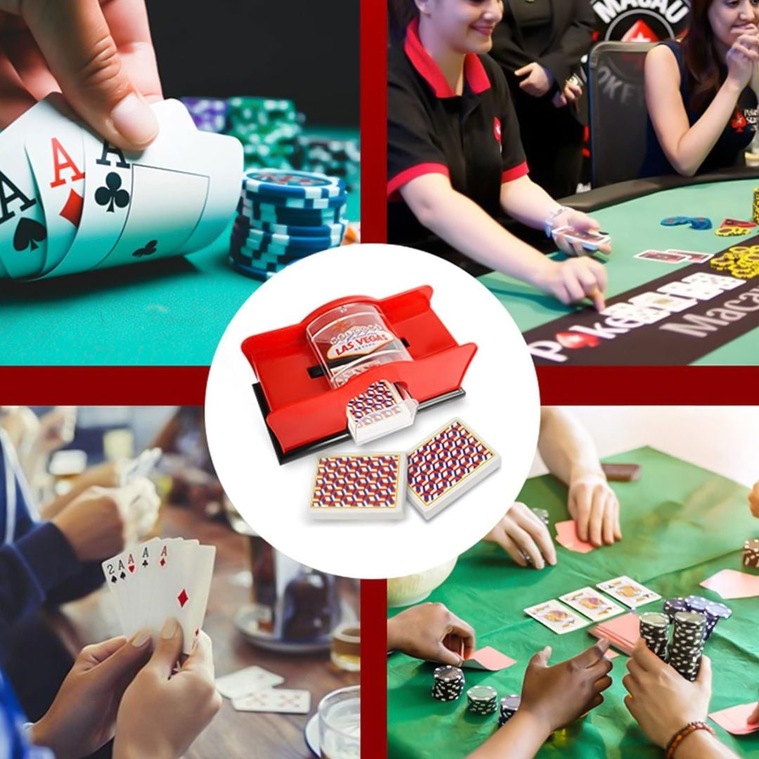 جهاز أوتوماتيكي لخلط اوراق اللعب - 16