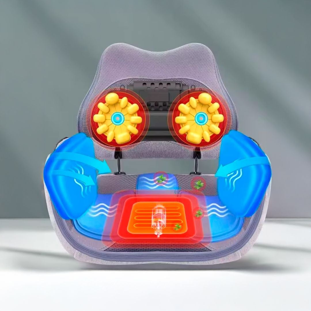 مقعد التدليك الكهربائي المحمول - 7