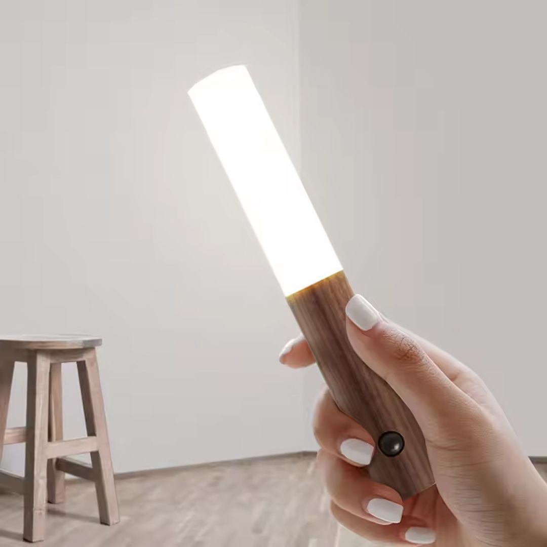Wooden LED Lamp With Motion Sensor product thumbnail 7