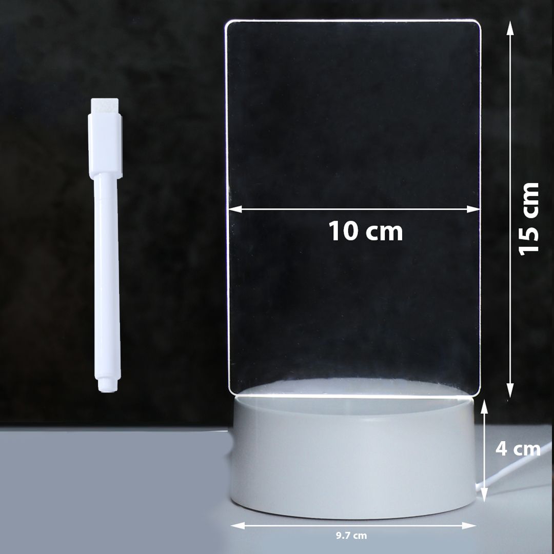 Creative Acrylic LED Note Board product thumbnail 13