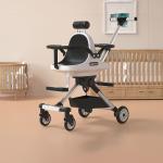 عربة أطفال مزدوجة بأربع عجلات كبيرة	 - 2