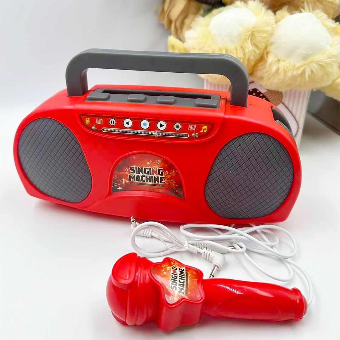 لعبة راديو و ميكروفون كاريوكي للأطفال - 11