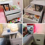 طاولة سرير جانبية بسطح متحرك - 11