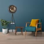 ساعة أرضية بتصميم تروس فني فاخر - 1