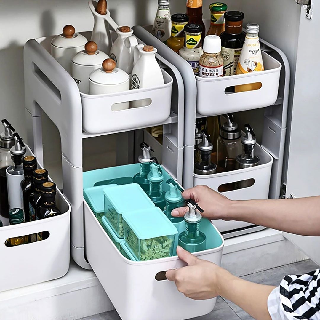 Kitchen Storage Rack With Wheels product thumbnail 3