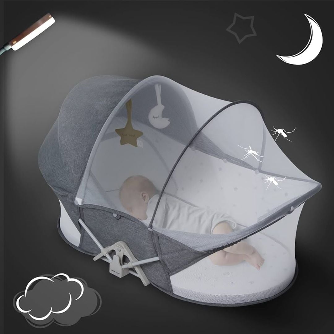 Portable Baby Bed with Mosquito Net product thumbnail 11