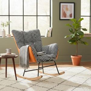 كرسي هزاز بتصميم كلاسيكي مريح - 2