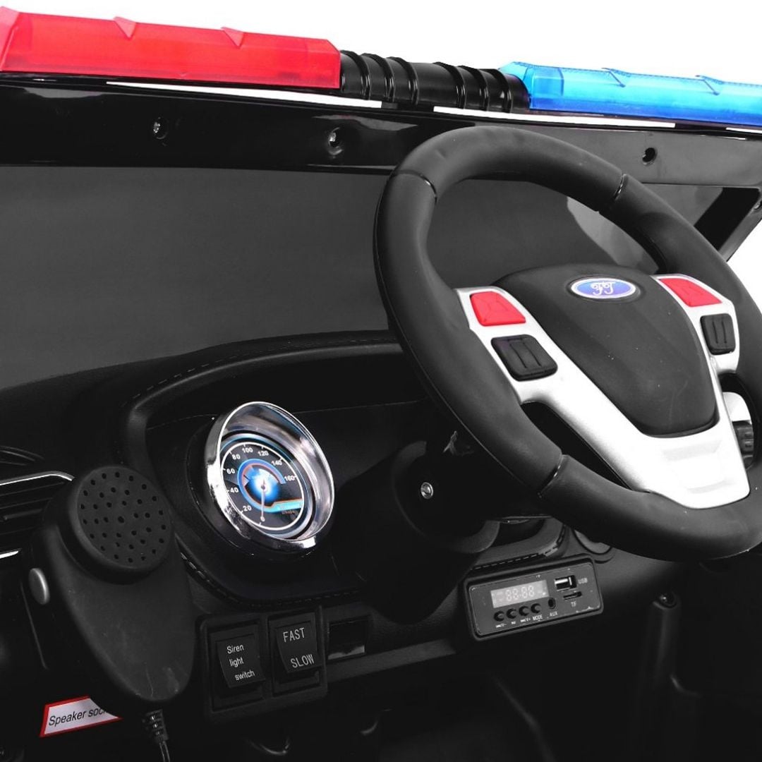 سيارة شرطة كهربائية 12 فولت للأطفال - 6