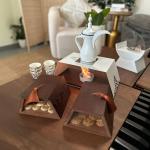 طقم تقديم القهوة العربية الفاخر من روح - 10