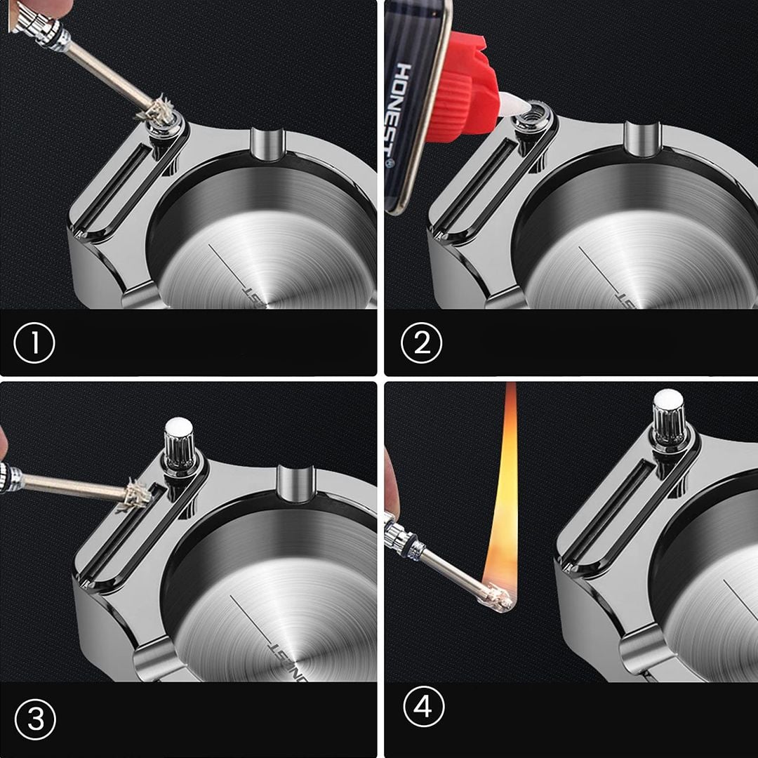 Portable Retro Metal Ashtray product thumbnail 11