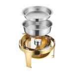 موقد بوفيه مُستدير ستانلس ستيل - 8