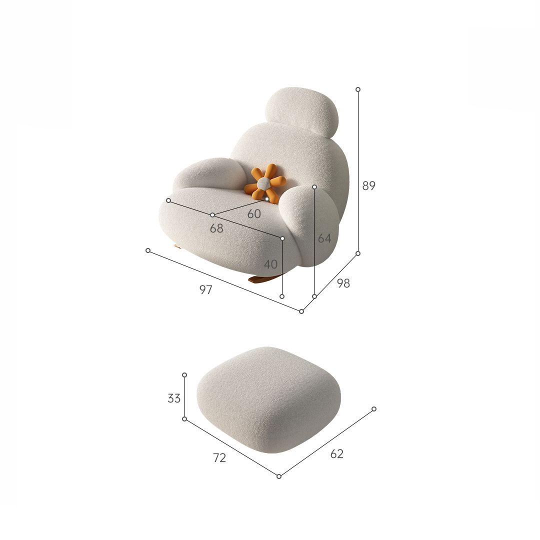 Rocking Lazy Sofa with Footrest product thumbnail 12