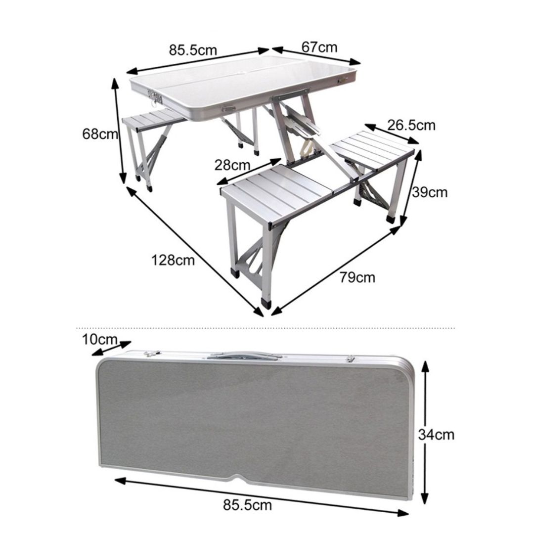 Aluminium Foldable Picnic Table product thumbnail 18