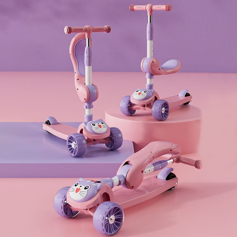 Three Wheel Scooter With Seating - 7