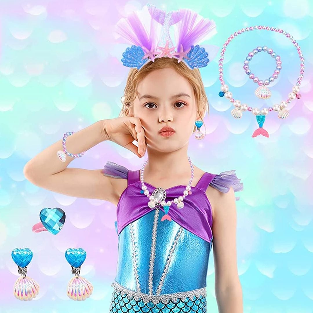 Mermaid Costume for Kids - Chiffon product thumbnail 3