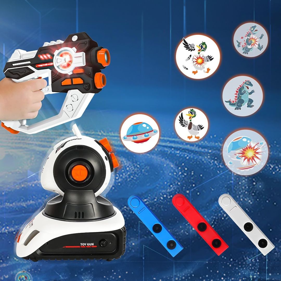 لعبة التحدي بمسدسات الصيد مع بروجيكتور - 15