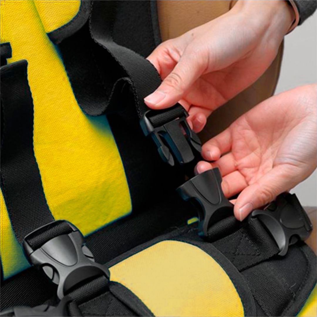 Child Car Seat with Safety Belt - 5