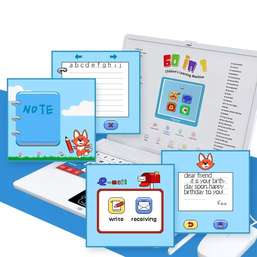 Educational Laptop Toy For Kids product thumbnail 4