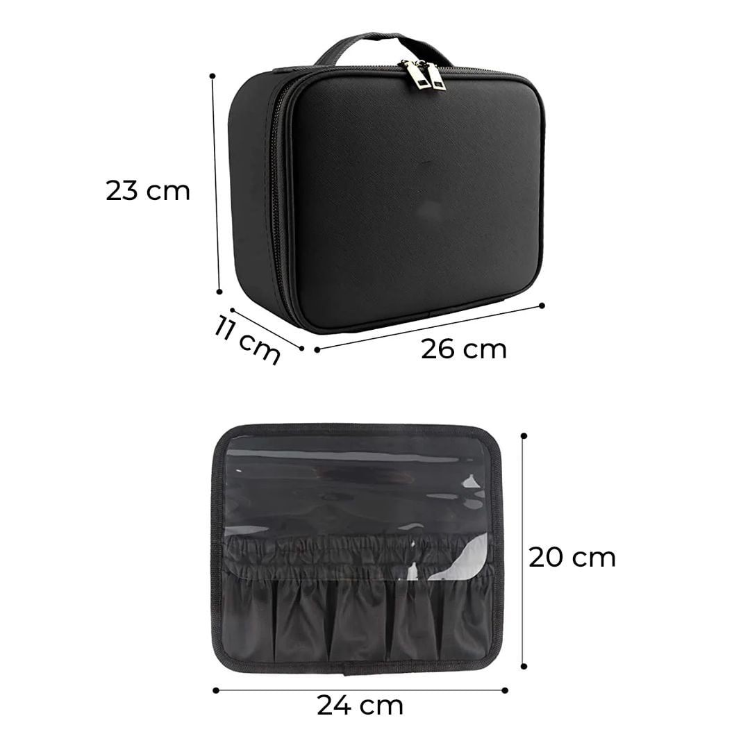 Cosmetic Storage Box With LED light Mirror product thumbnail 15