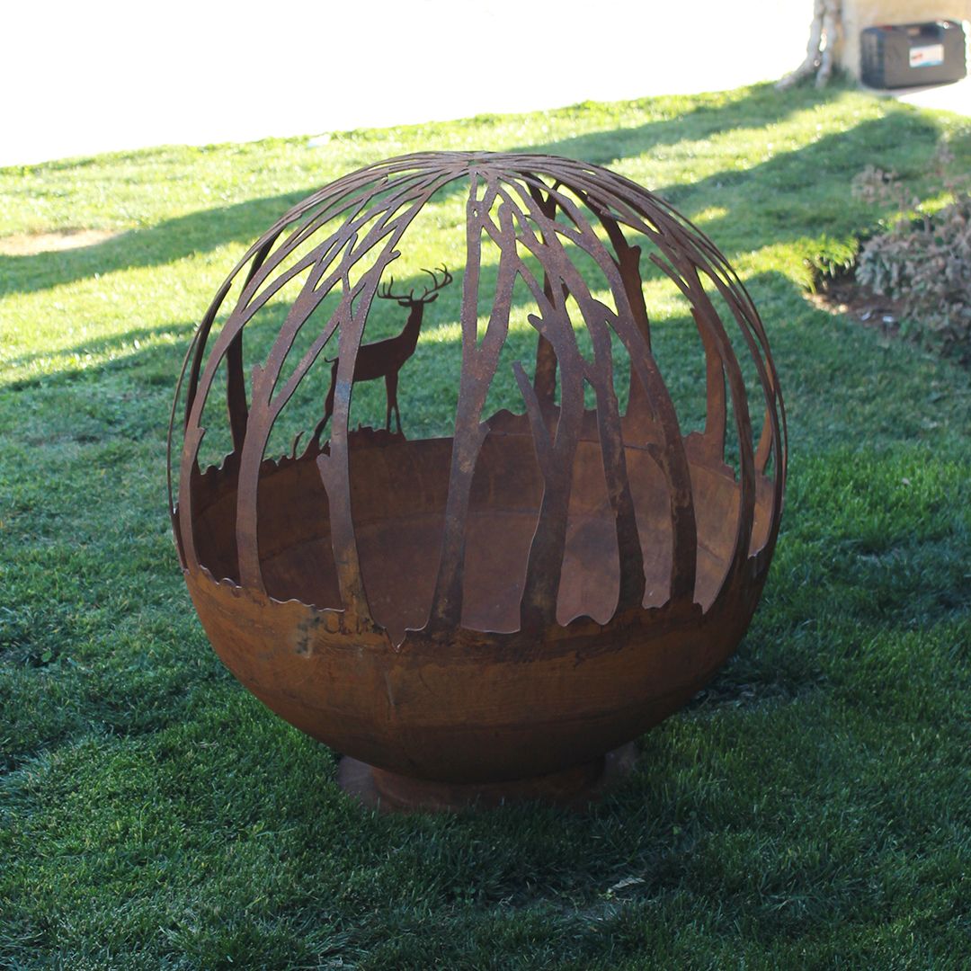 Reindeer Fire Pit - 12