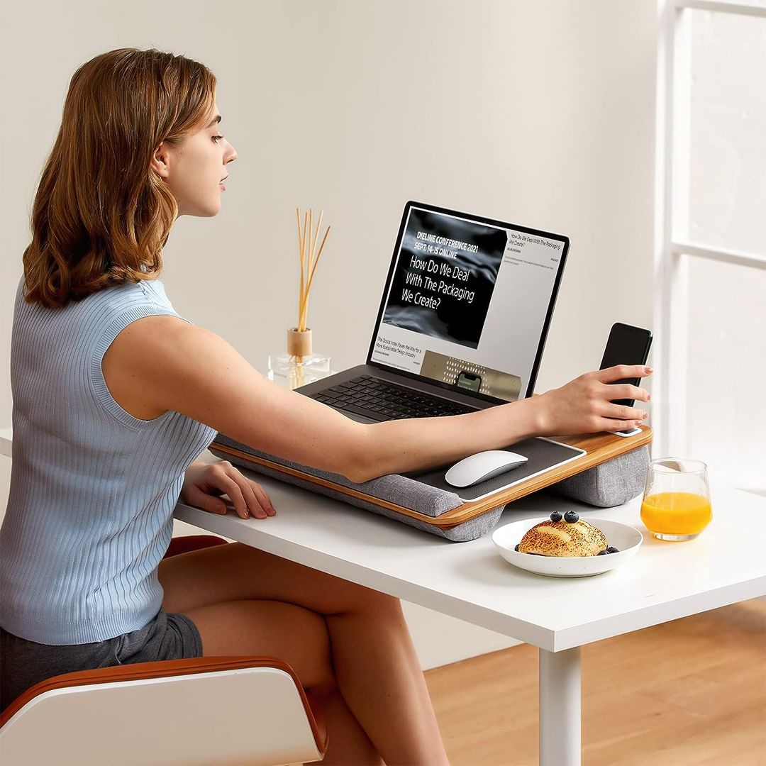 Wooden Laptop Base with wrist Rest product thumbnail 15