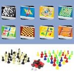 طاولة الألعاب التعليمية 9 في 1 للأطفال - 12