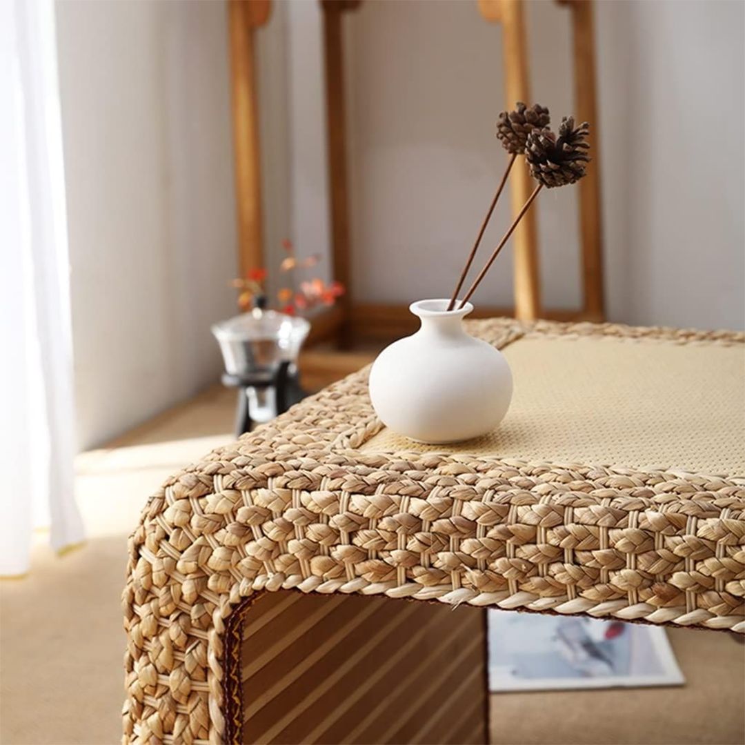 طاولة الجلسة الارضية مع أربع مقاعد - 4