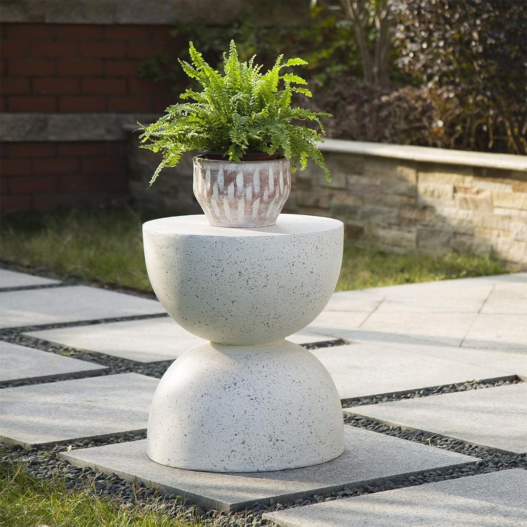 An Hourglass Shaped Side Table